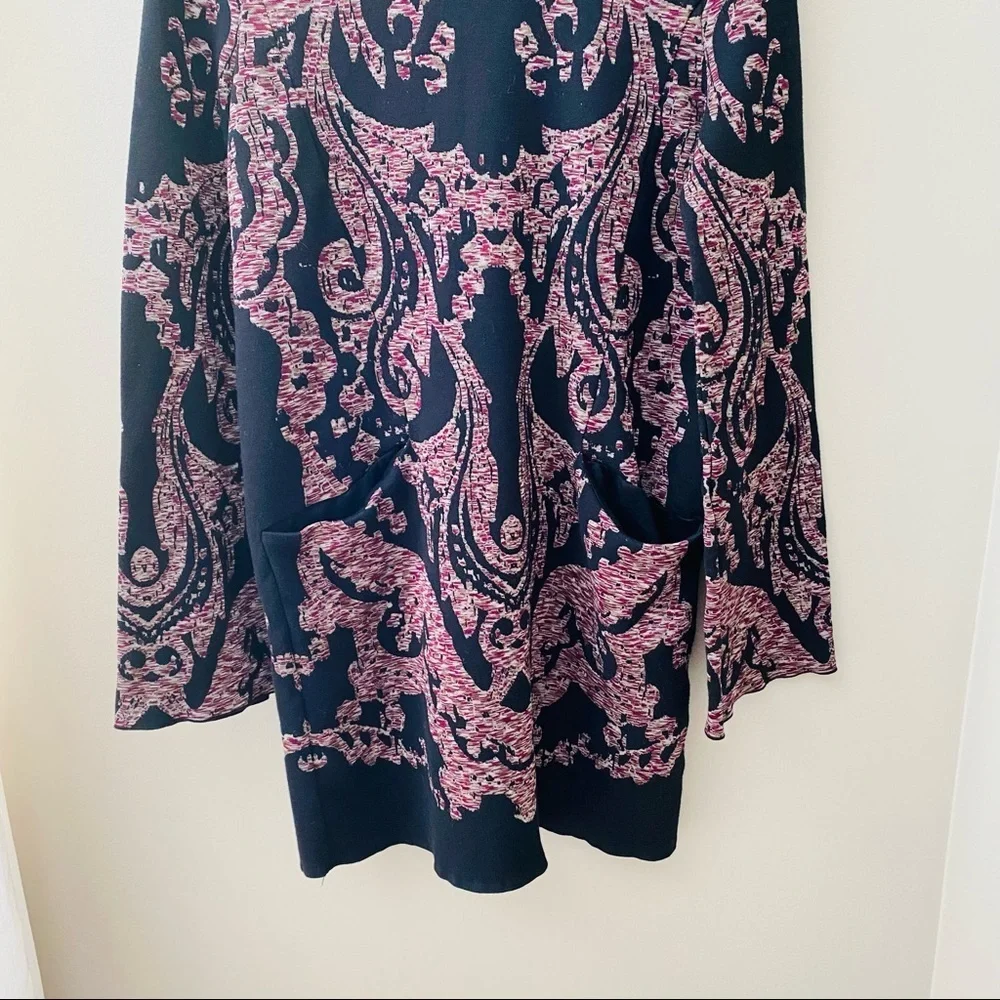 Free People Modern Love Mini Dress Black Sz Medium